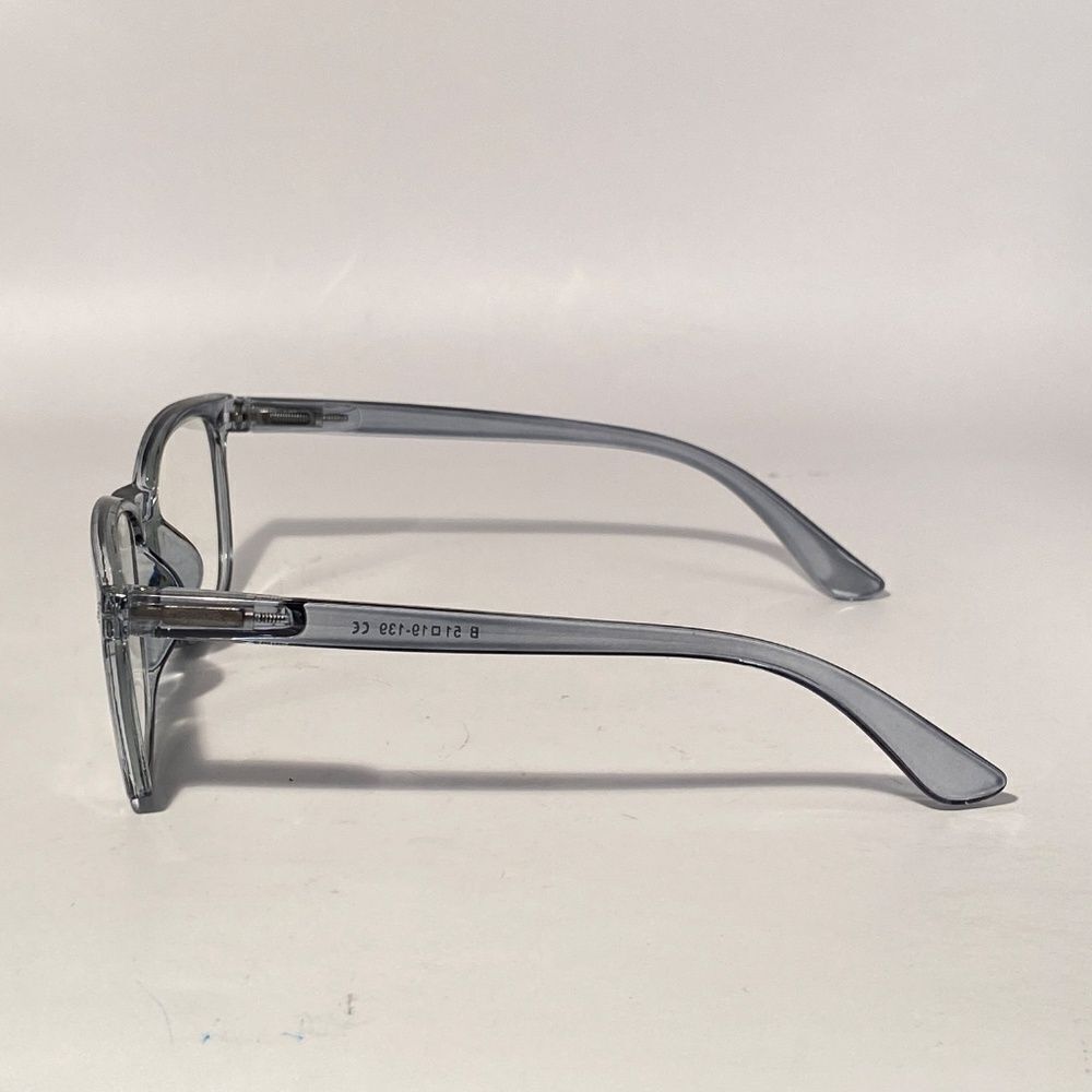 1508 Colette 1.5 Grey Reading Glasses Soft Butterfly Readers NWT - Picture 4 of 9